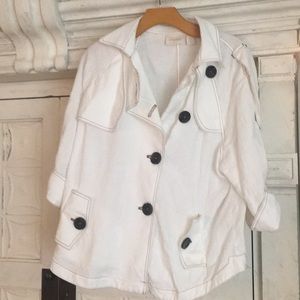 Linen jacket - Chicos size 2.